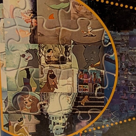 Disney Mickey Mouse 1000 Piece Photomosaic Jigsaw Puzzle by Robert Silvers New - Picture 3 of 8